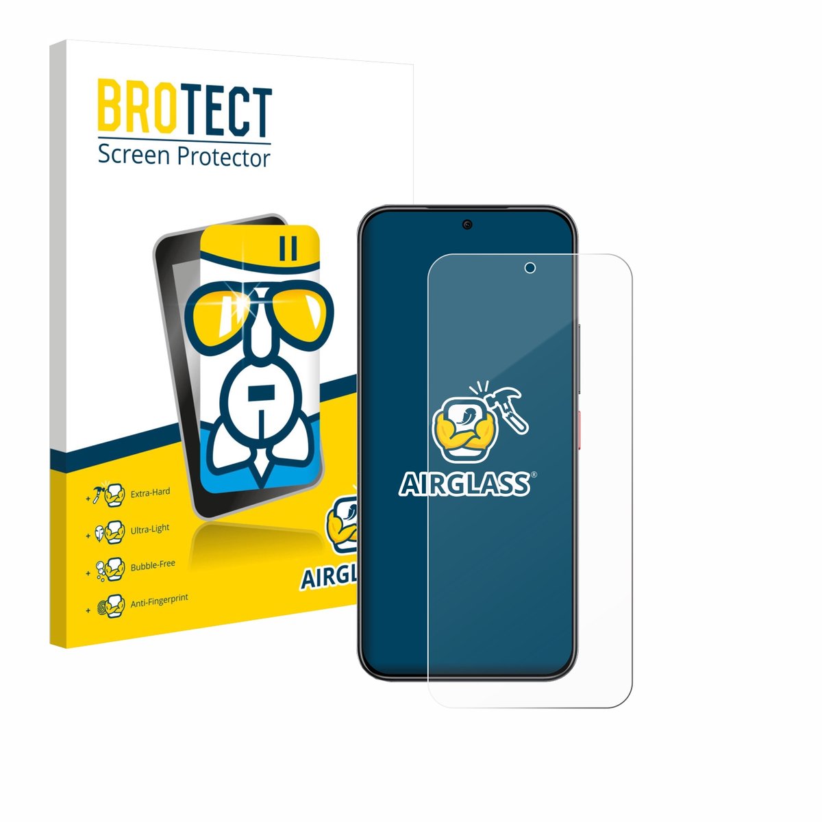 Screenprotector voor Nubia Air Beschermglas transparant