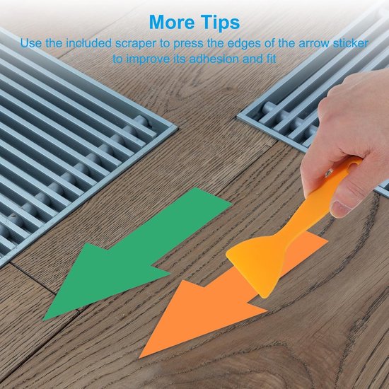 20x10cm Arrow Sticker - 20Pcs Removable Waterproof Self Adhesive Floor ...
