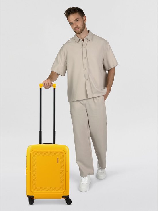 American Tourister Koffer - DashPop spinner 55 cm(4 wielen) handbagage - Uitbreidbaar - 2.5 kg - Golden Yellow - 47 l