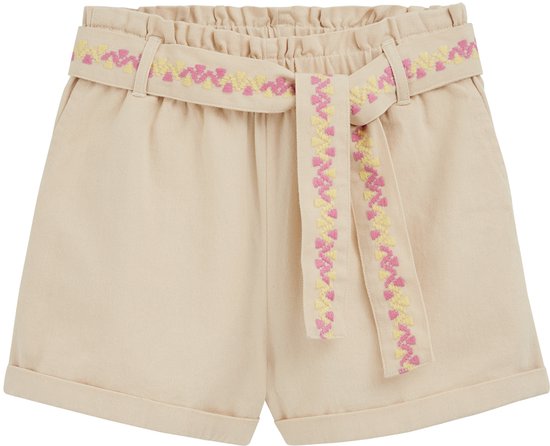 WE Fashion Meisjes short met embroideries