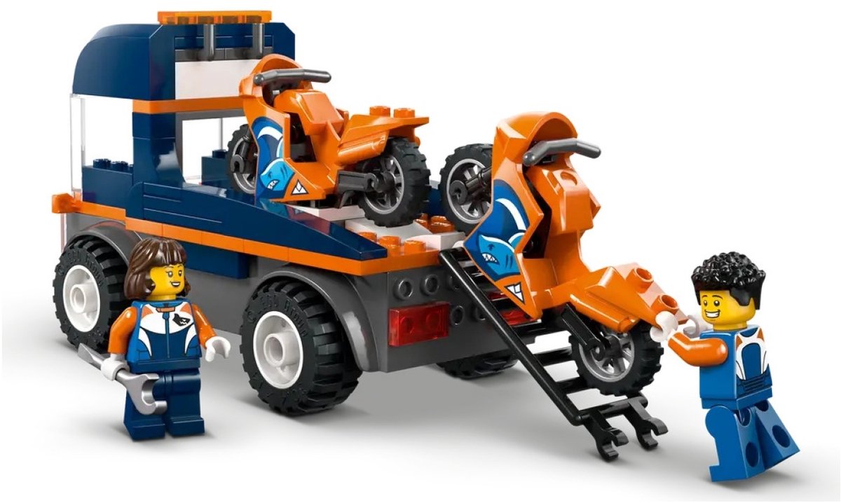 LEGO City - Great Vehicles - Transportwagen Voor Motoren — afbeelding 13