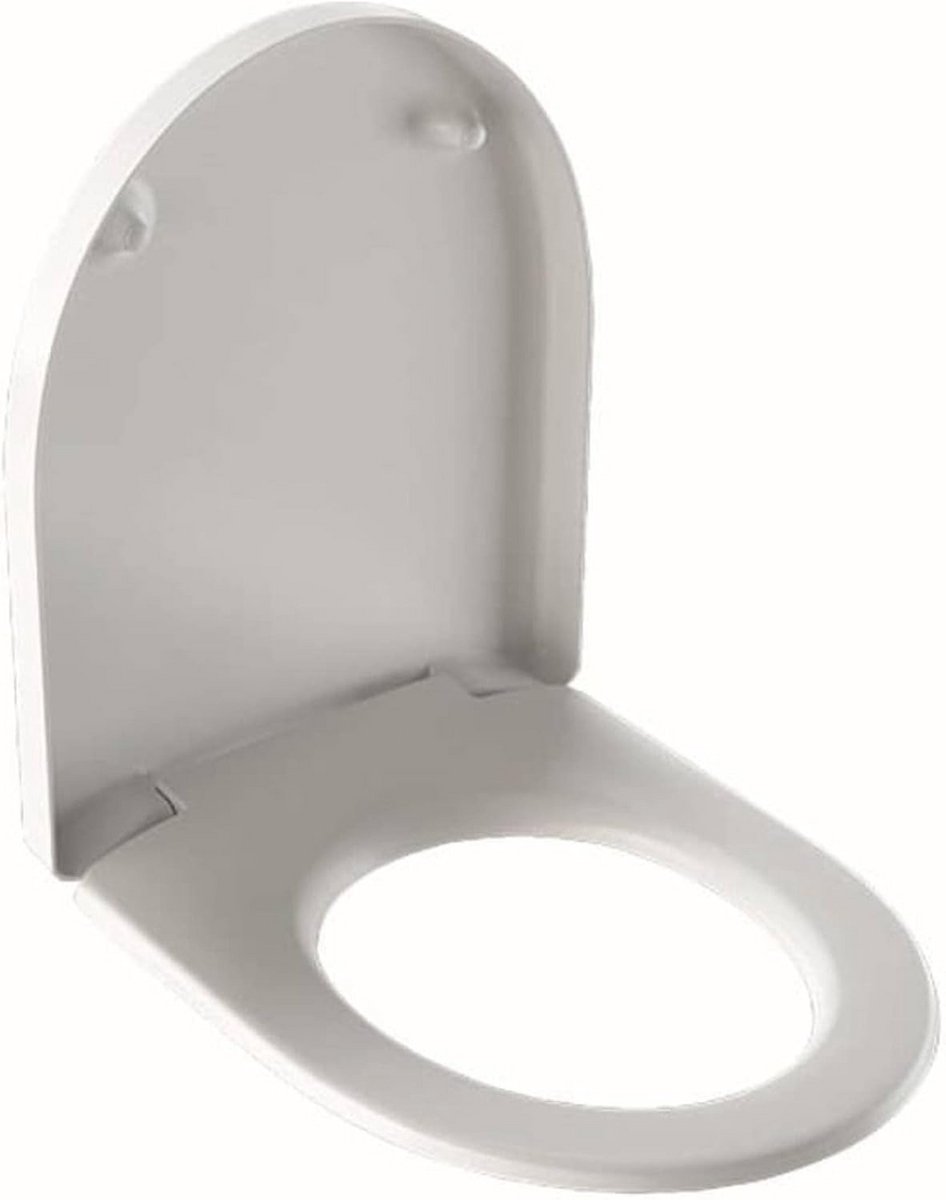 Toiletzitting Wit Duroplast - Universele Pasvorm met Bevestiging van Bovenaf