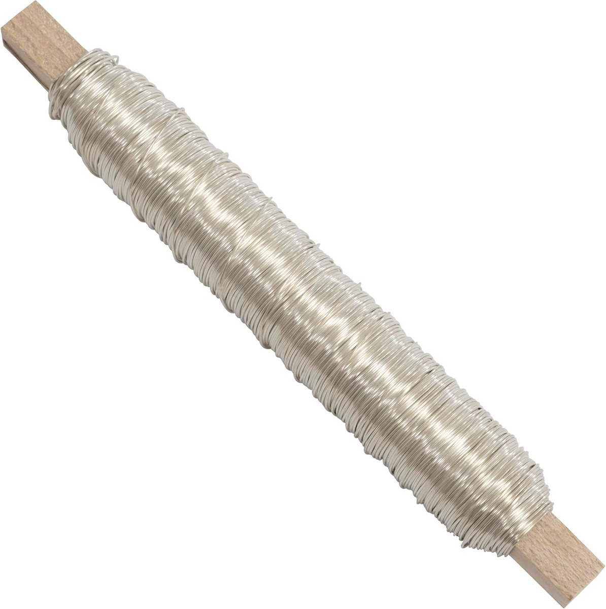 Zilver Wikkeldraad Bloemist Metaaldraad 0.5 mm x 50m voor Bloemschikken en Decoratie