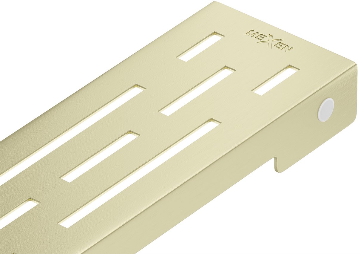 Mexen Flat M01 afdekplaat voor lijnafvoer 50 cm, goud geborsteld - 1A20050