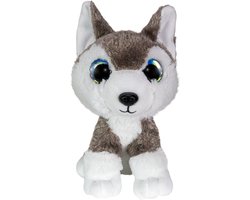 Lumo Stars pluche knuffel wolf Wolfgang 15cm - zachte knuffel speelgoed.