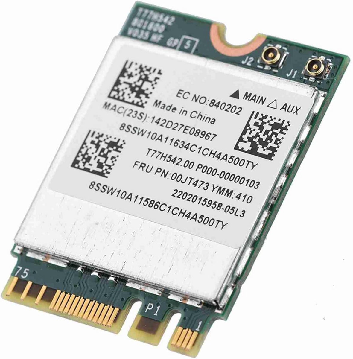 Dual Band 433Mbps WiFi Kaart NGFF M2 Draadloze Netwerkkaart 802.11AC