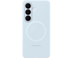 Samsung Galaxy S26 Hoesje - Silicone Magnet Case - Lichtblauw