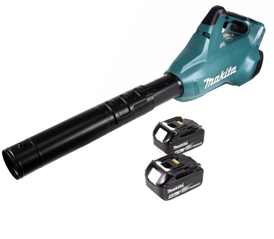 Makita DUB 362 T 2x18 volt accu bladblazer + 2x 5 Ah accu - zonder lader van Merkloos	 — afbeelding 2