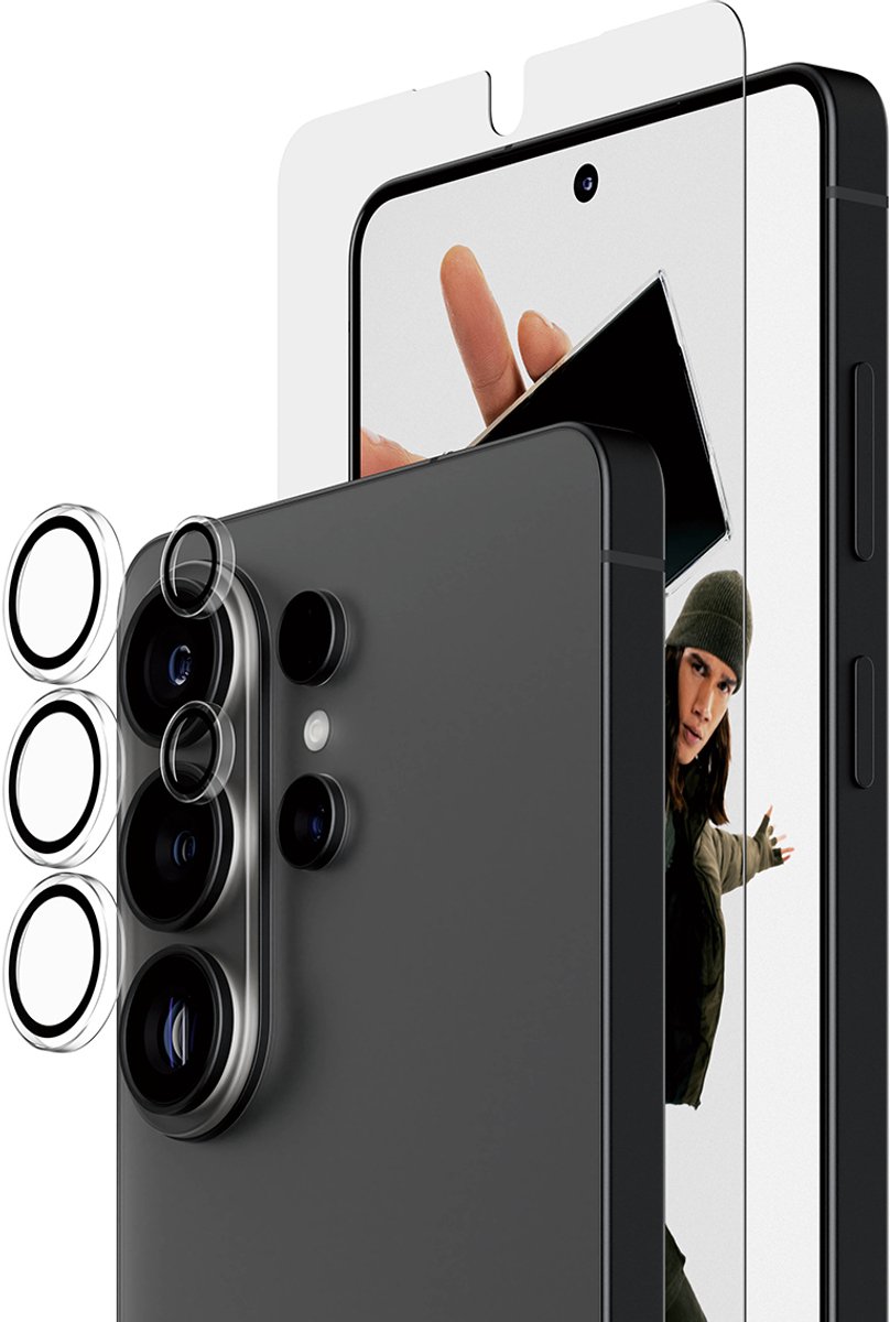 PanzerGlass Galaxy S26 Ultra bundel screenprotector en hoops