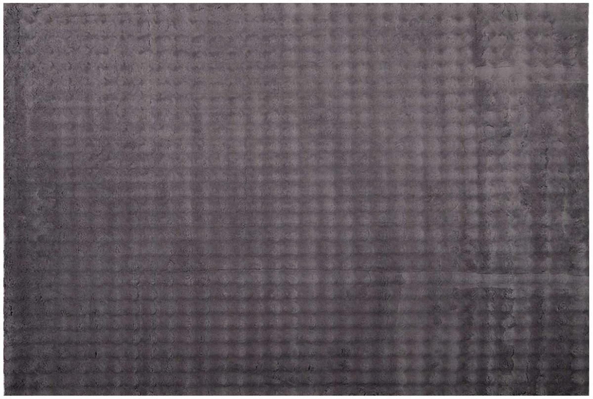vidaXL Binnen - kleed - SIROLO - Antraciet - 120 - x - 170 - cm - Polyester