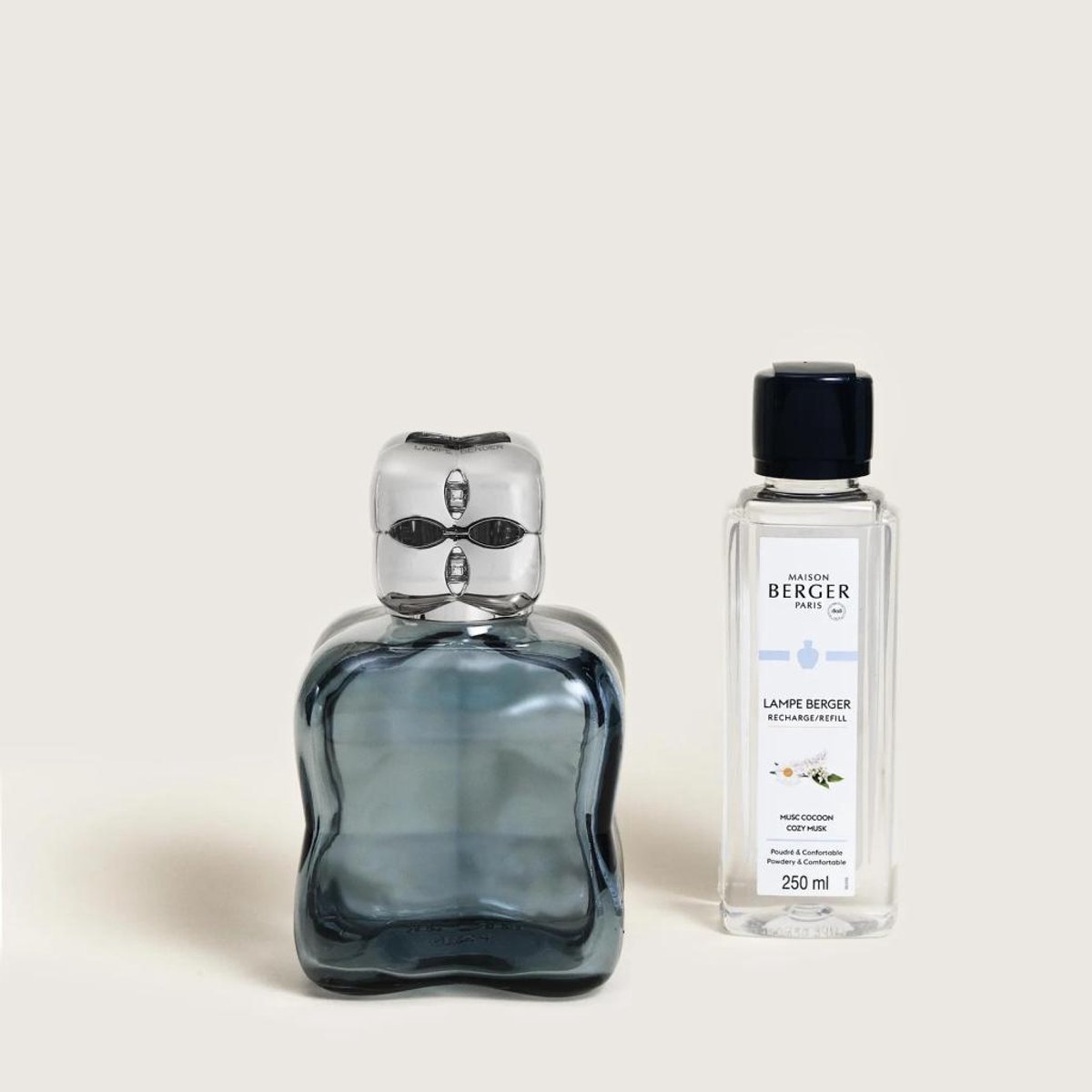 Lampe Berger giftset brander cosy bleue cozy musc 250 ml