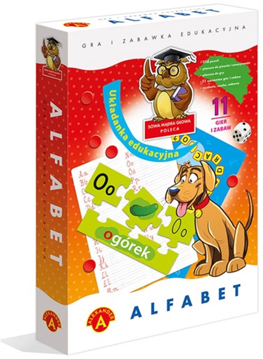 Alfabet - educatieve puzzel