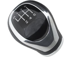 Modecar - Versnellingspookknop - Nissan Qashqai II - Zwart en Chroom - 6 Snelheden