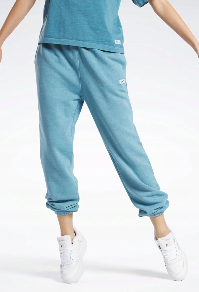 Reebok Dames Trainingsbroek – Logo Blauw