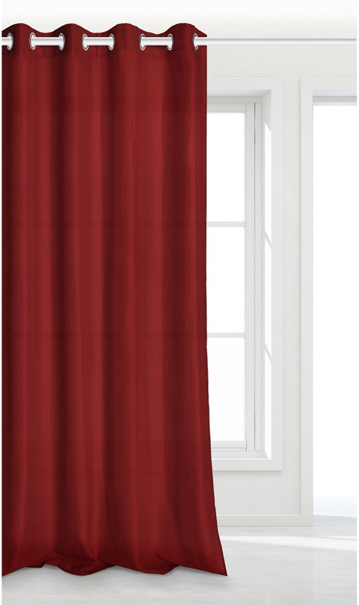 Spod Igły i Nitki Viva - Gordijn - Rood - 140x250 cm - Polyester
