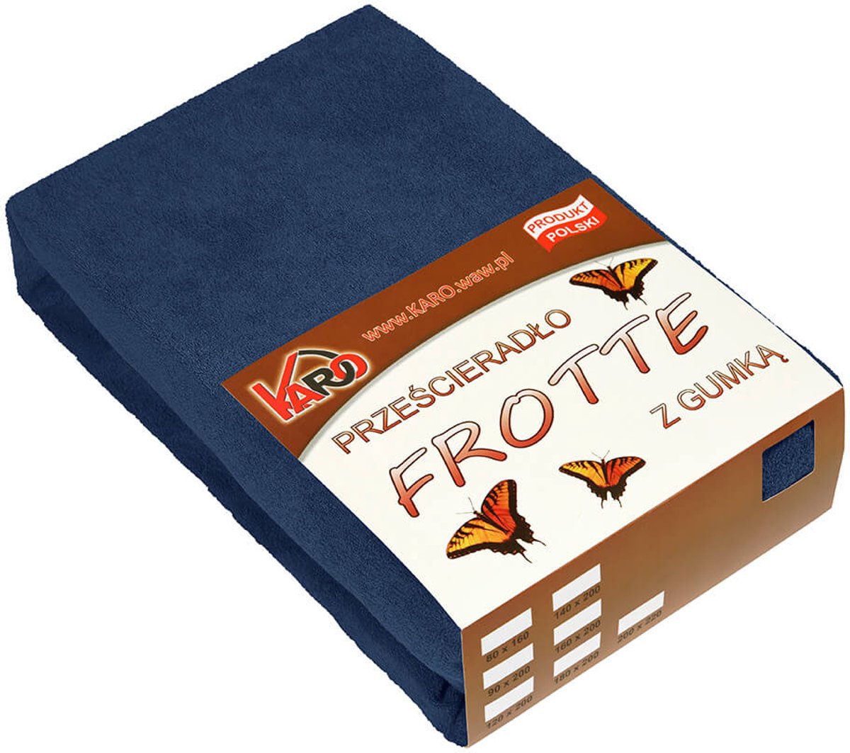 KARO - Frottee Hoeslaken - 160x220 - Granat - 200g/m²
