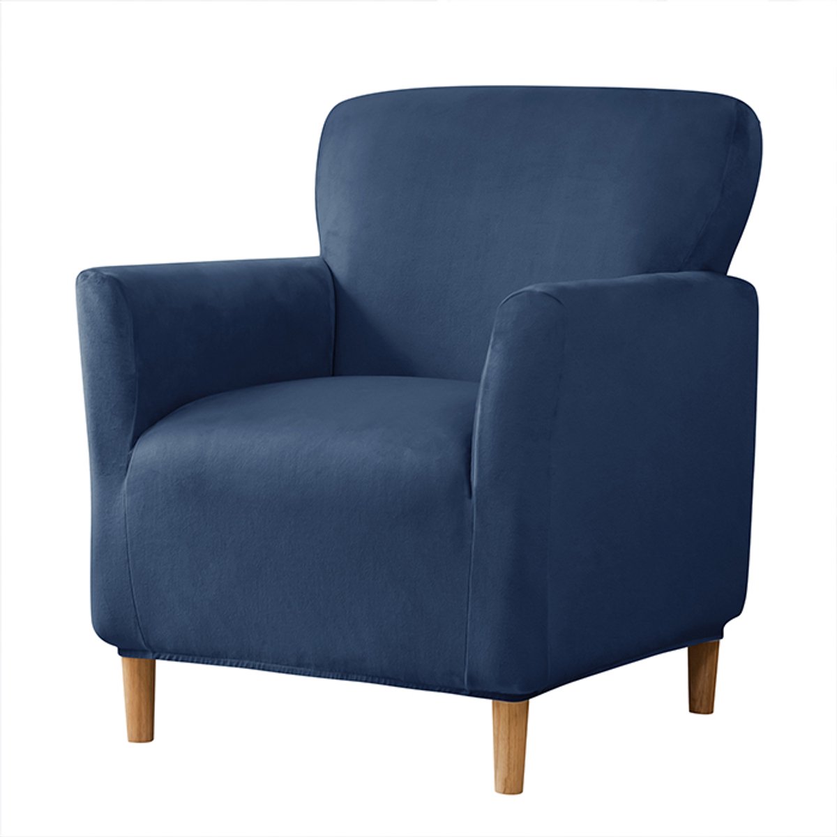 Meble odNowa - Stof Stoelhoes - Fluweel - Blauw