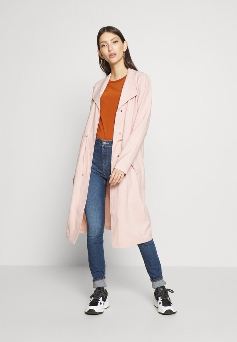 Only - Damesjas - Roze - Viscose - Herfst