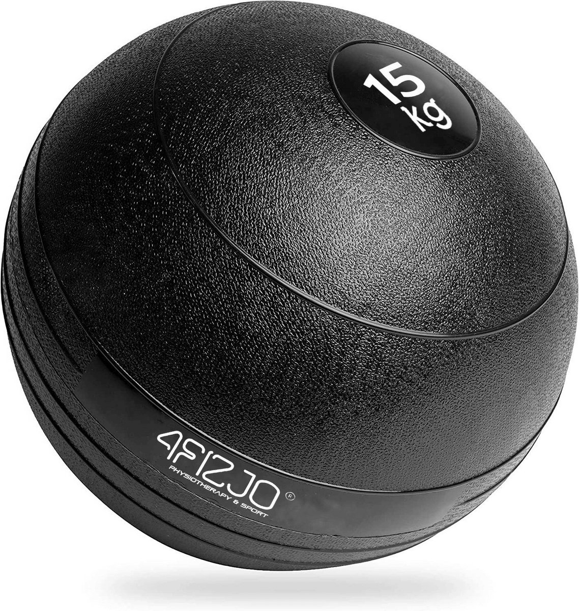 4Fizjo - Piłka Lekarska - 15kg - Antislip - Duurzaam