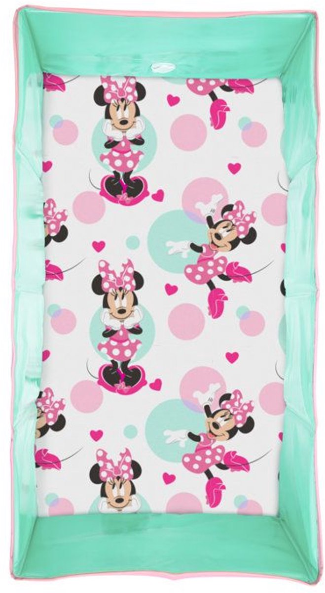 DISNEY BABY - MINNIE, Opvouwbaar babybad - Nomad - Waterdichte voering - Makkelijk schoon te maken - Makkelijk afvoer — afbeelding 3