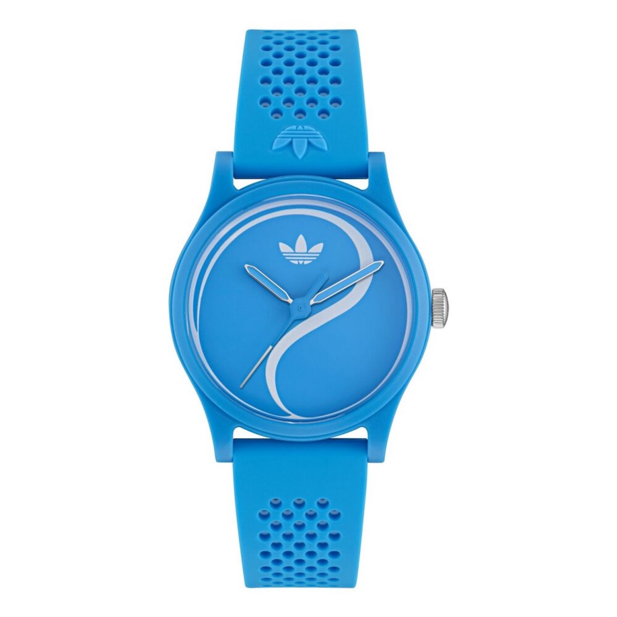 Adidas Originals Game Two AOSY25520 Horloge - Siliconen - Blauw - Ø 38 mm