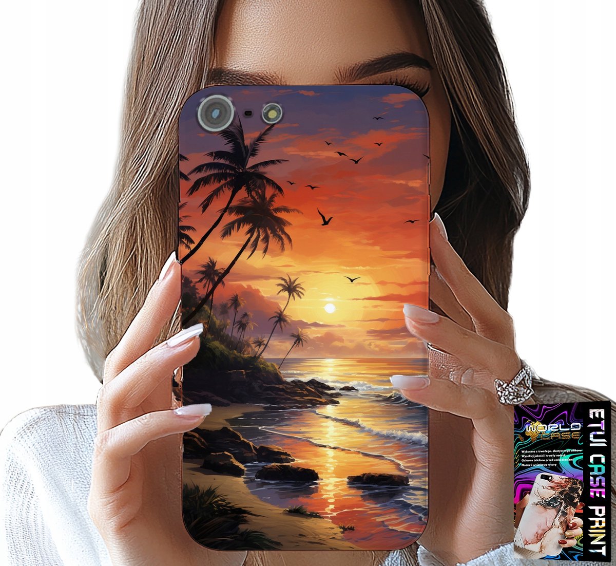 HOESJE VOOR IPHONE 5 / 5S / 5C - STRAND, VAKANTIE, TROPISCHE EILANDEN