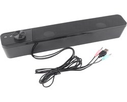 Soundbar - Audiosysteem Luidspreker - Feestjes Thuis Buiten - Verbeterde Bas Hifi - 38x6x6cm - Grijs