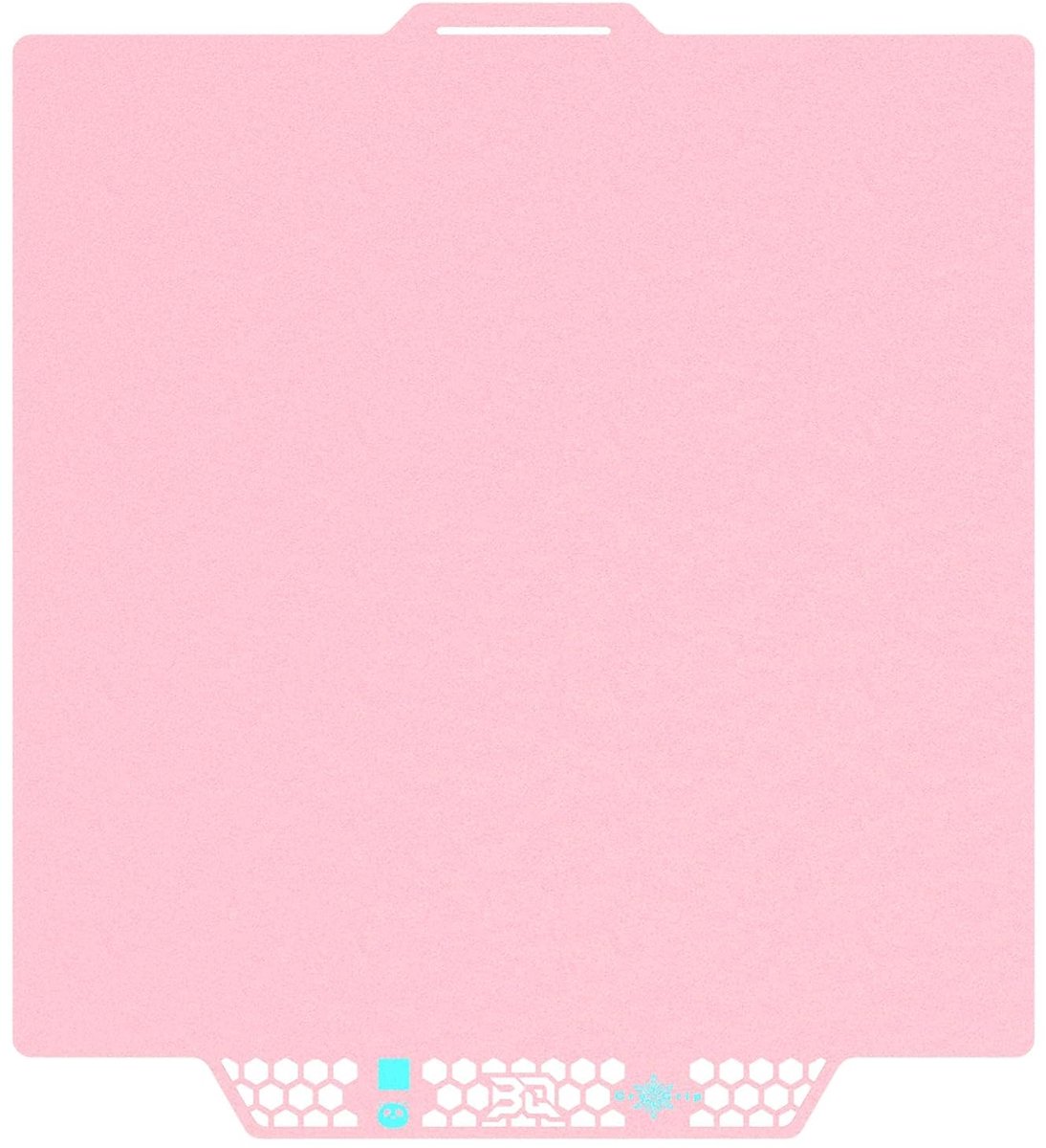 3D Printer Printplaat - Verwijderbaar Oppervlak - Verbeterde Prints - Dubbelzijdig Panda Oppervlak - 257x257 mm - Glacier Pink