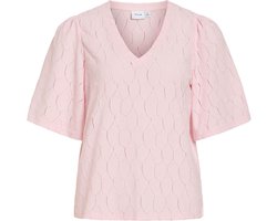 VILA Top met korte mouwen VIMARCELLA V-hals