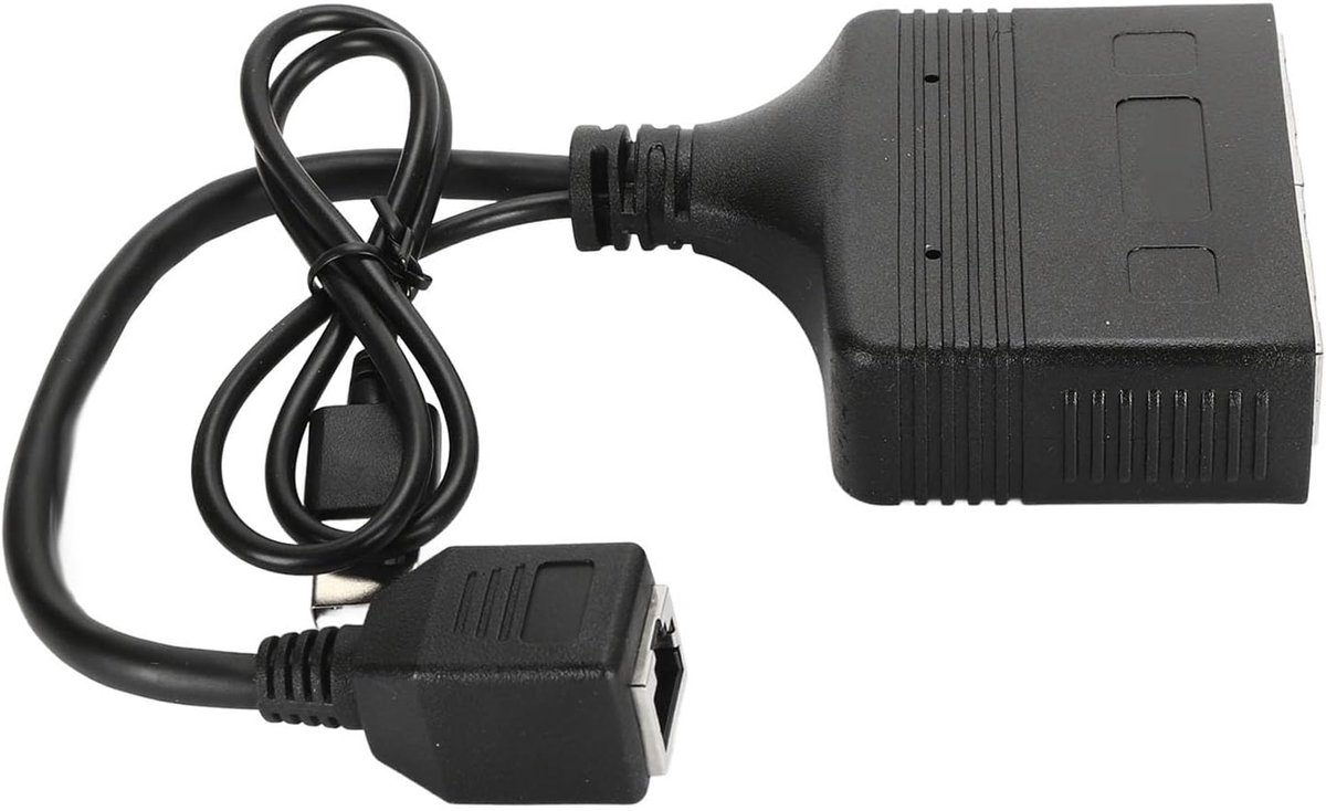 Ethernet Splitter - Netwerkverdeler RJ45 - Internet Delen - 1 naar 4 Poorten - 1000Mbps Gigabit