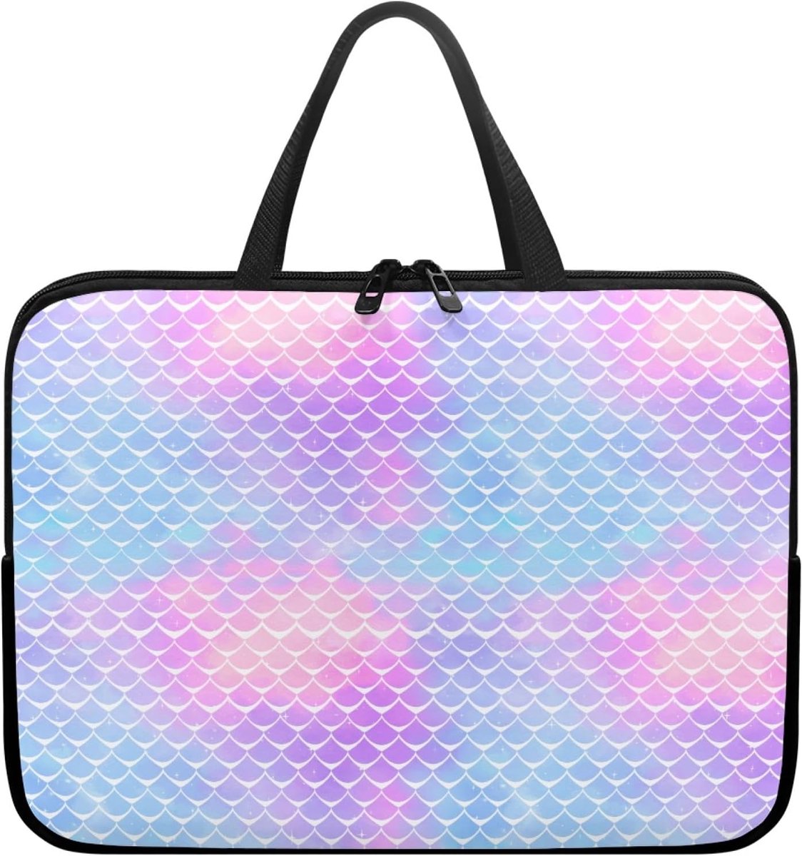 Laptoptas - Notebooktas Aktetas - Zakelijk Reizen - Waterdicht Krasbestendig - 10-17 inch - Lila
