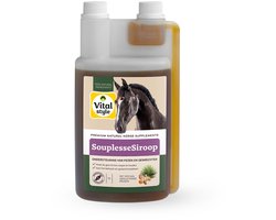 VITALstyle Souplessesiroop - Paarden Supplement - Krachtige Formule Voor Pezen, Banden & Gewrichten - Met o.a. Glucosamine & Hyaluronzuur - 1 L