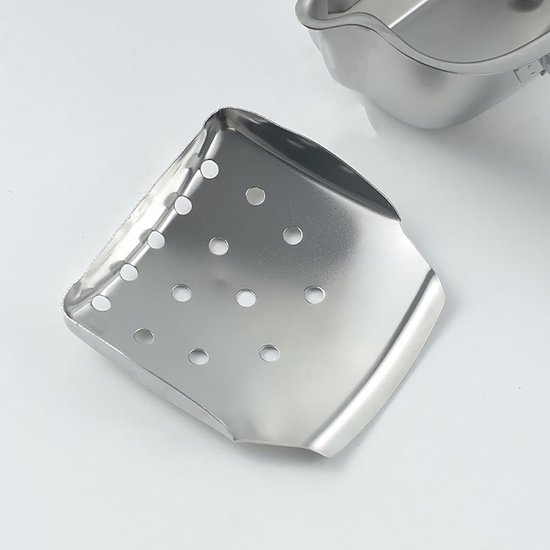 Handpers Sapcentrifuge - Fruitpers Citruspers - Vers Sap Maken - Roestvrijstalen Tank - 23 x 123 x 55 cm - Metaalkleur — afbeelding 5
