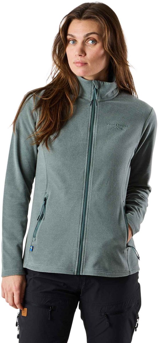 Swedemount Lofoten Fleece – Damesfleece Groen