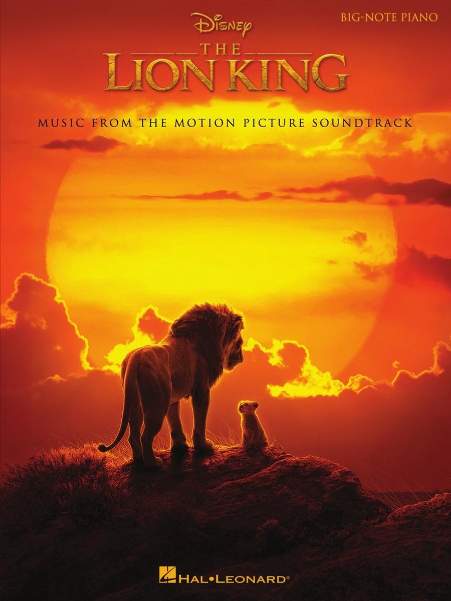 Lion King Big Note Songbook