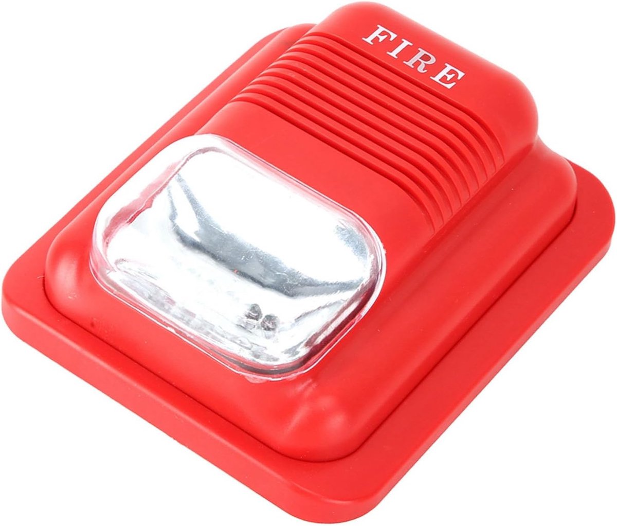 Alarmwaarschuwingssysteem - Geluid Licht Sirene - Brandbeveiliging - Dubbele Functie - 12V 24V - Rood