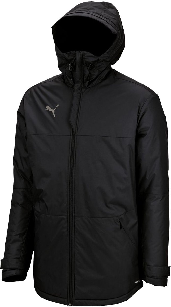 Puma Jas Heren teamFINAL Parka Zwart - Maat L