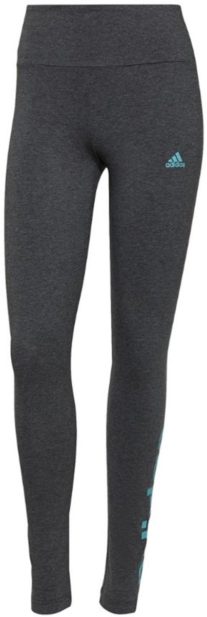 adidas Legging Dames Loungwear Essentials Grijs H07784 - Maat XS van Merkloos — afbeelding 4