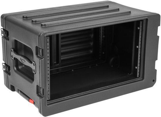 Portable 6u Rack Shallow SKB - 6U Shallow Roto Rack | bol