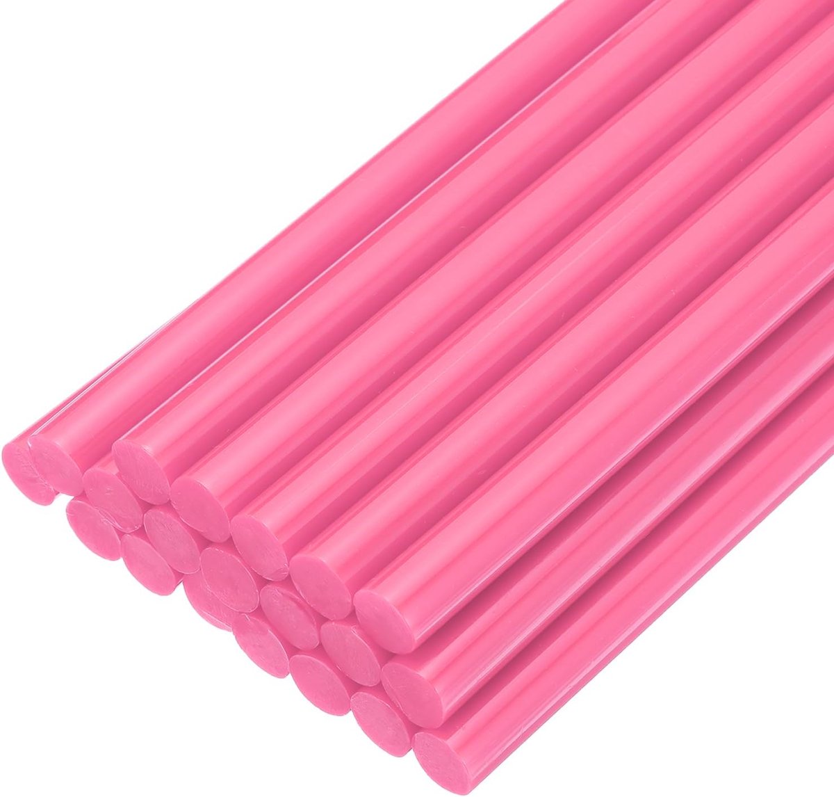 Lijmstiften voor lijmpistool - Smeltlijm sticks - Knutselen en repareren - Hoge viscositeit EVA materiaal - 200mm x 11mm - Roze