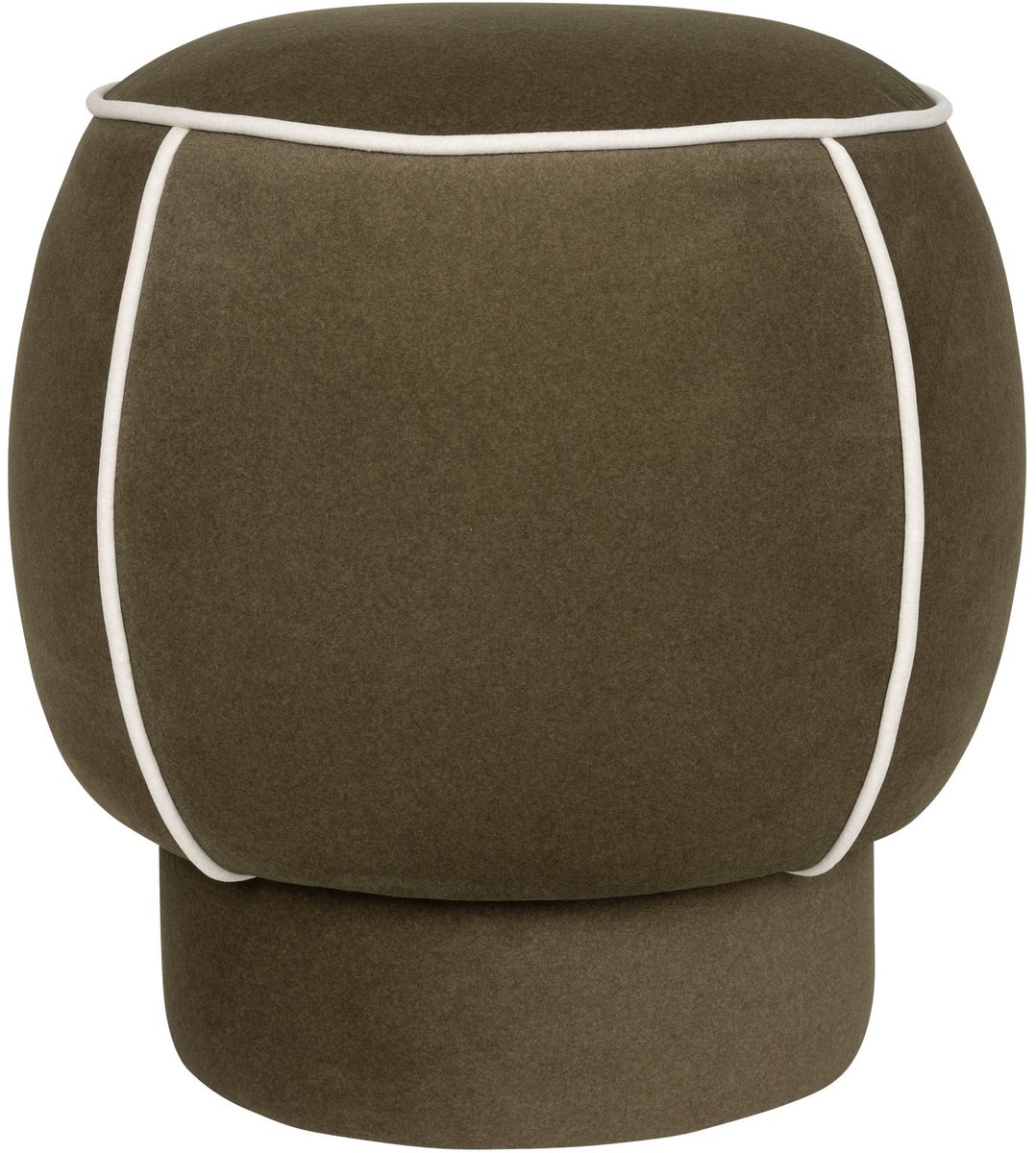 Housecraft Living Marina Poef Rond 45 cm Groen