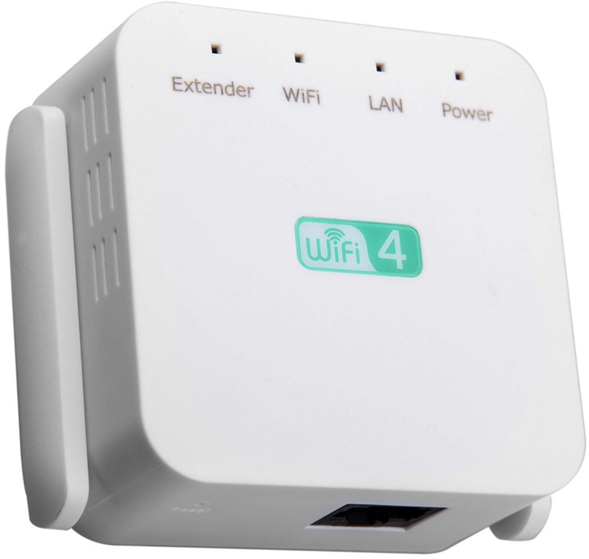 Oneay Dual-band WiFi-versterker 300Mbps – 2,4GHz en 5GHz met 4 antennes – 360° bereikverlenging voor draadloos signaal
