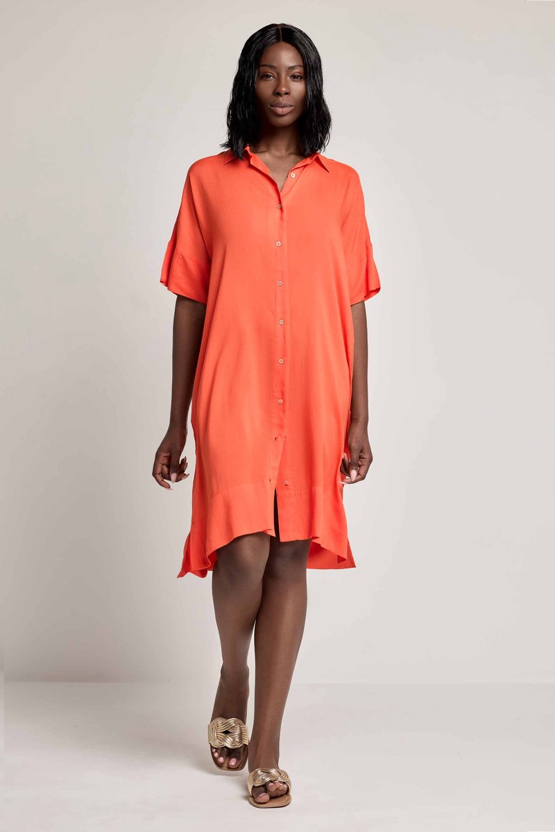 David - Yasemin Strandjurk Oranje - maat XXL - Oranje
