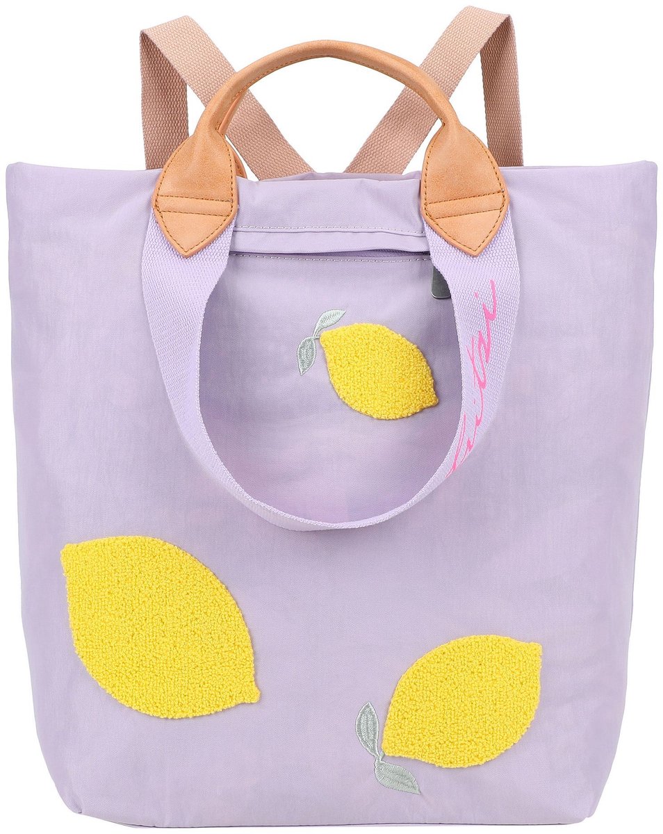 Fritzi aus Preußen rugzak Ju Limited Squeezy Lemon Backpack Squeezy Lemon paars