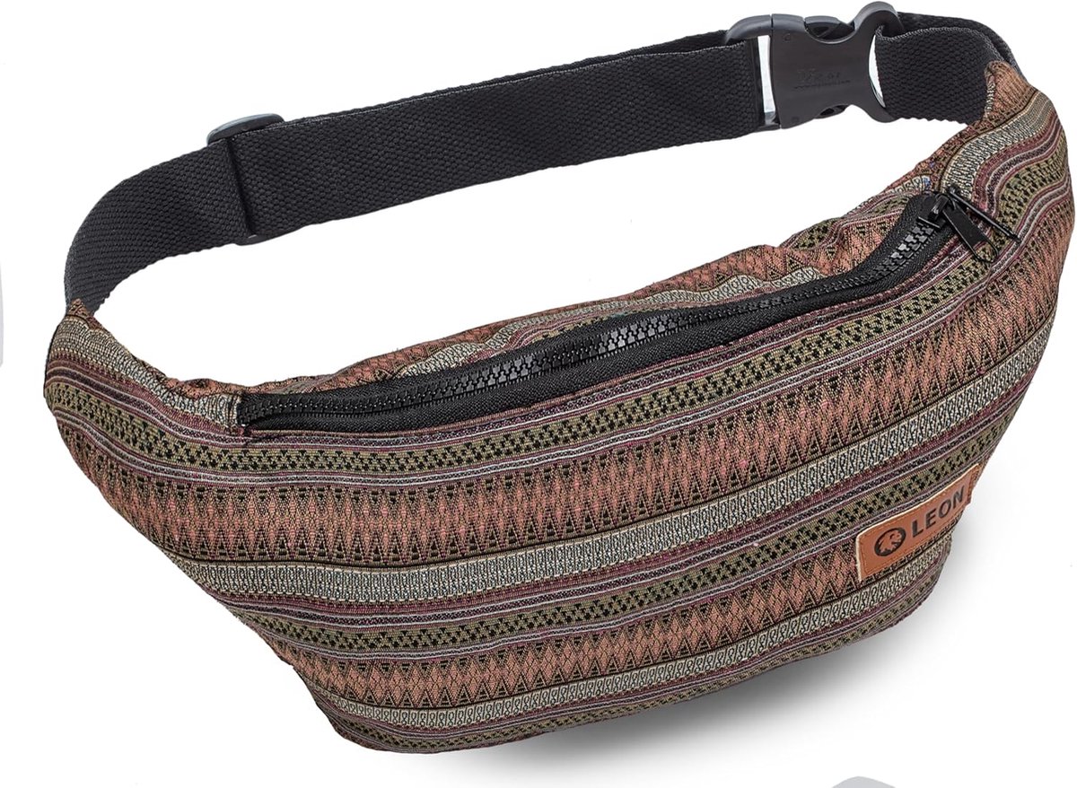 Heuptas Katoen Boho Hippie Stijl - Unisex Buiktas voor Dames en Heren