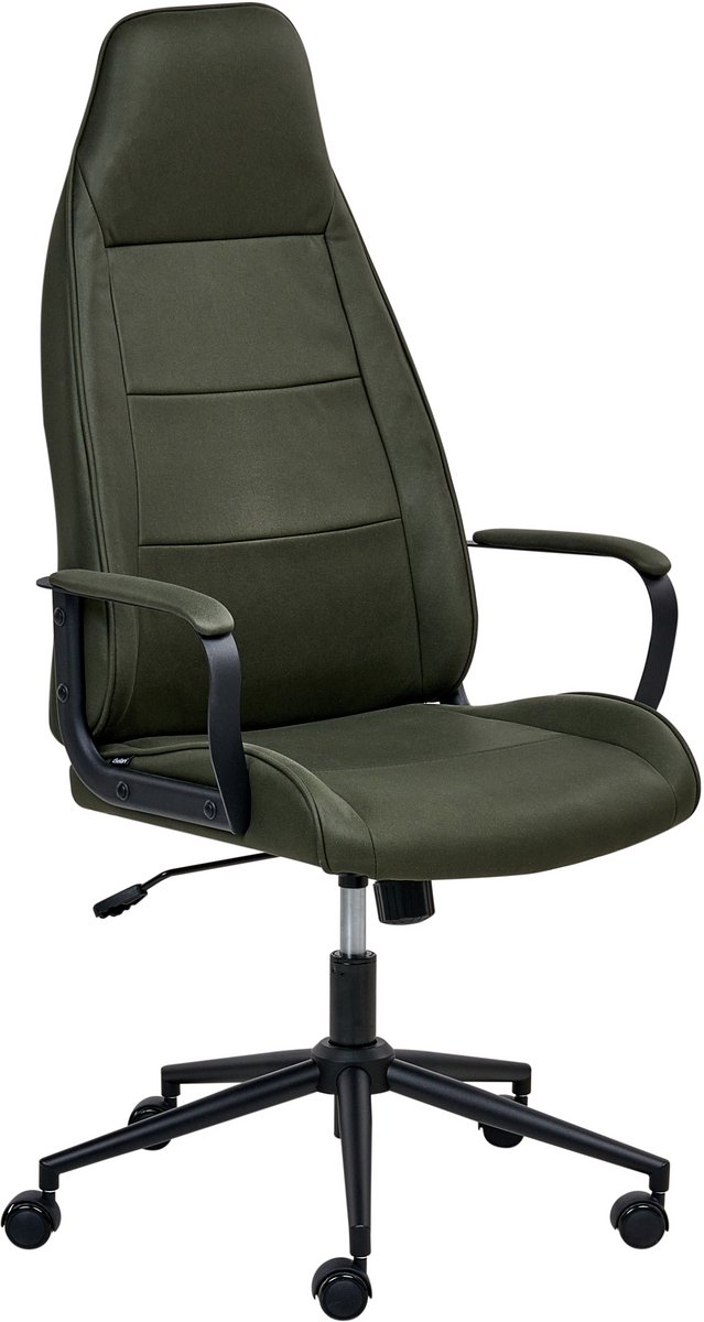 REBEL - Bureaustoel - Donkergroen - Polyester