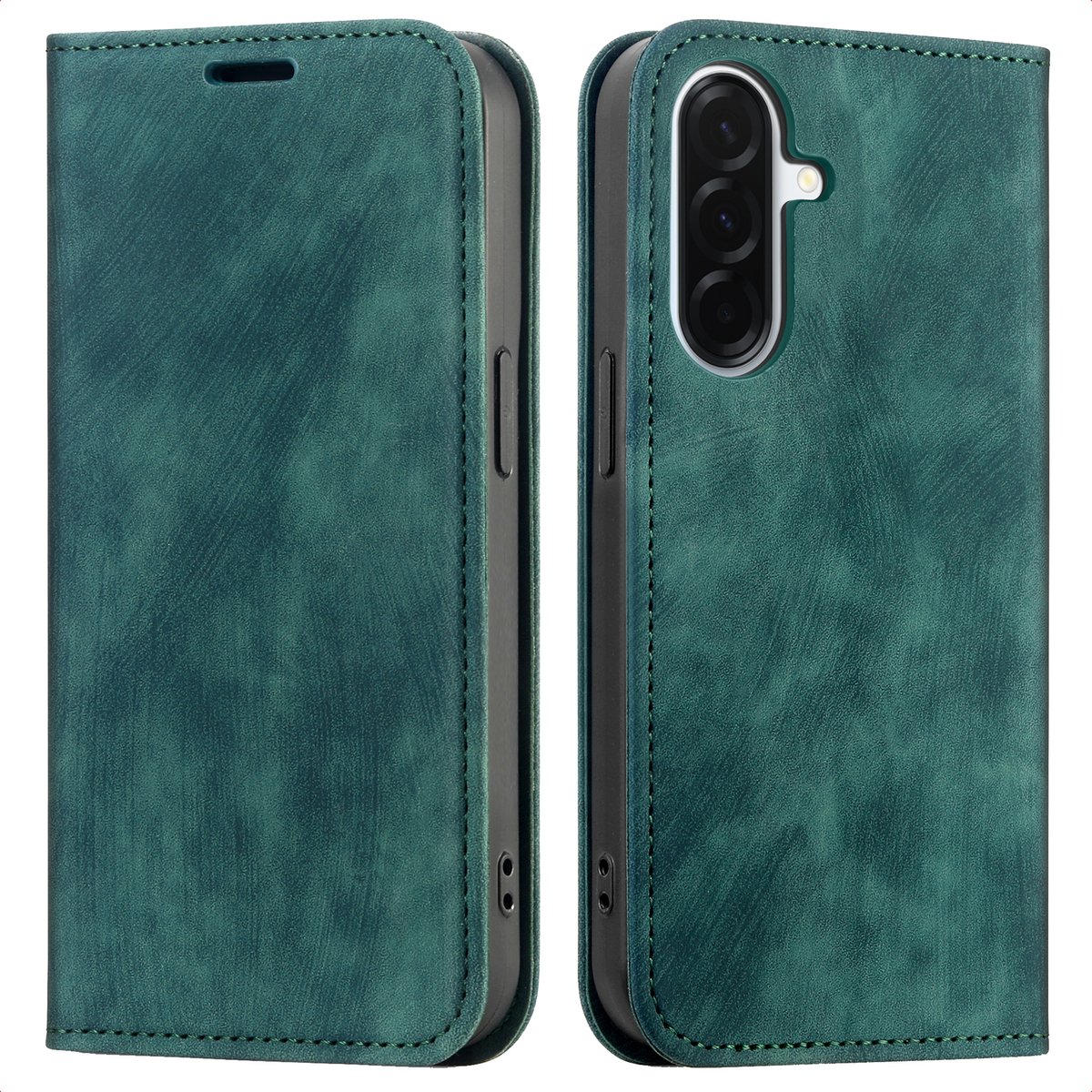 imoshion Hoesje - Geschikt voor Samsung Galaxy A57 (5G) - Slim Bookcase - Groen