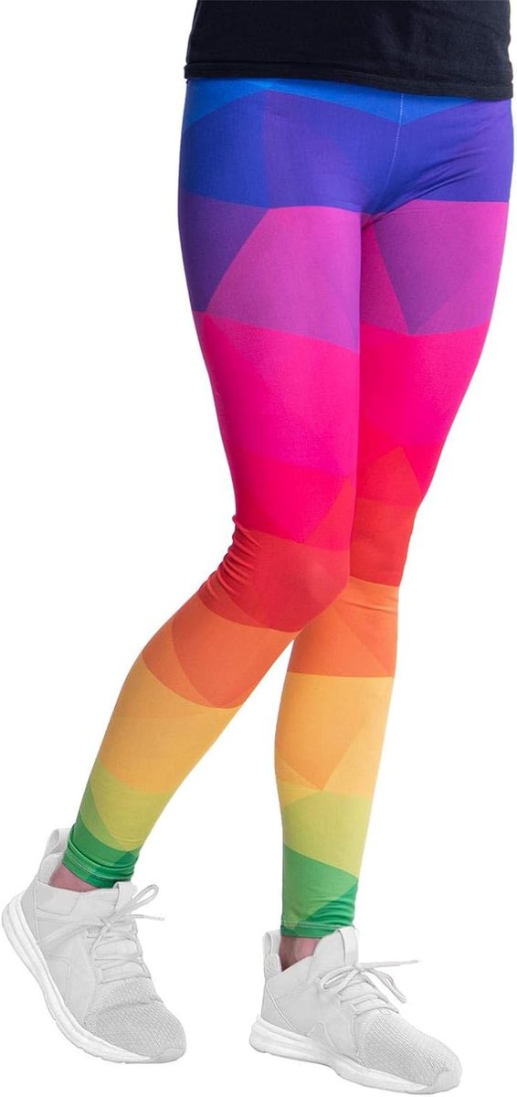 Dames Leggings - Stretch Broek - Feest of Sport - Opvallend Design - One Size - Neonlook — afbeelding 4