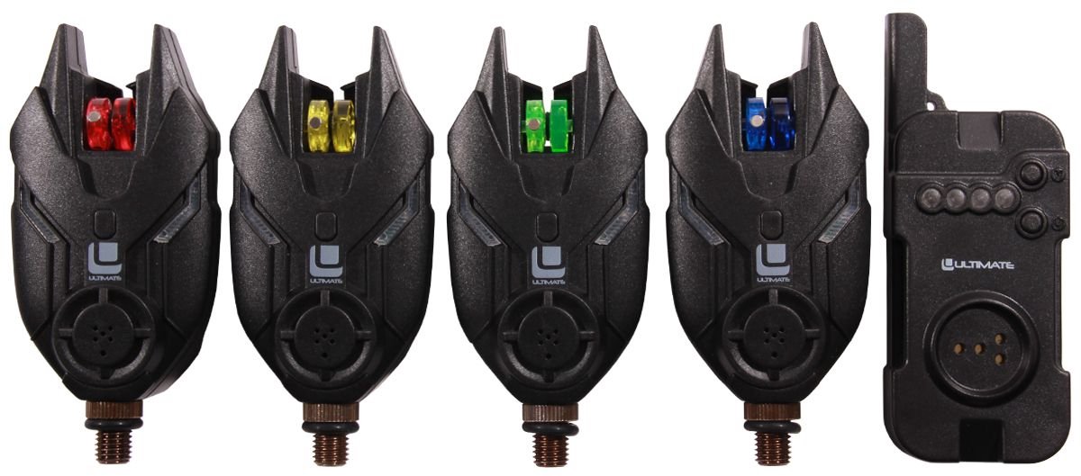 Ultimate E-tension Bite Alarm Beetmelder Set 4+1 - Beetmelder
