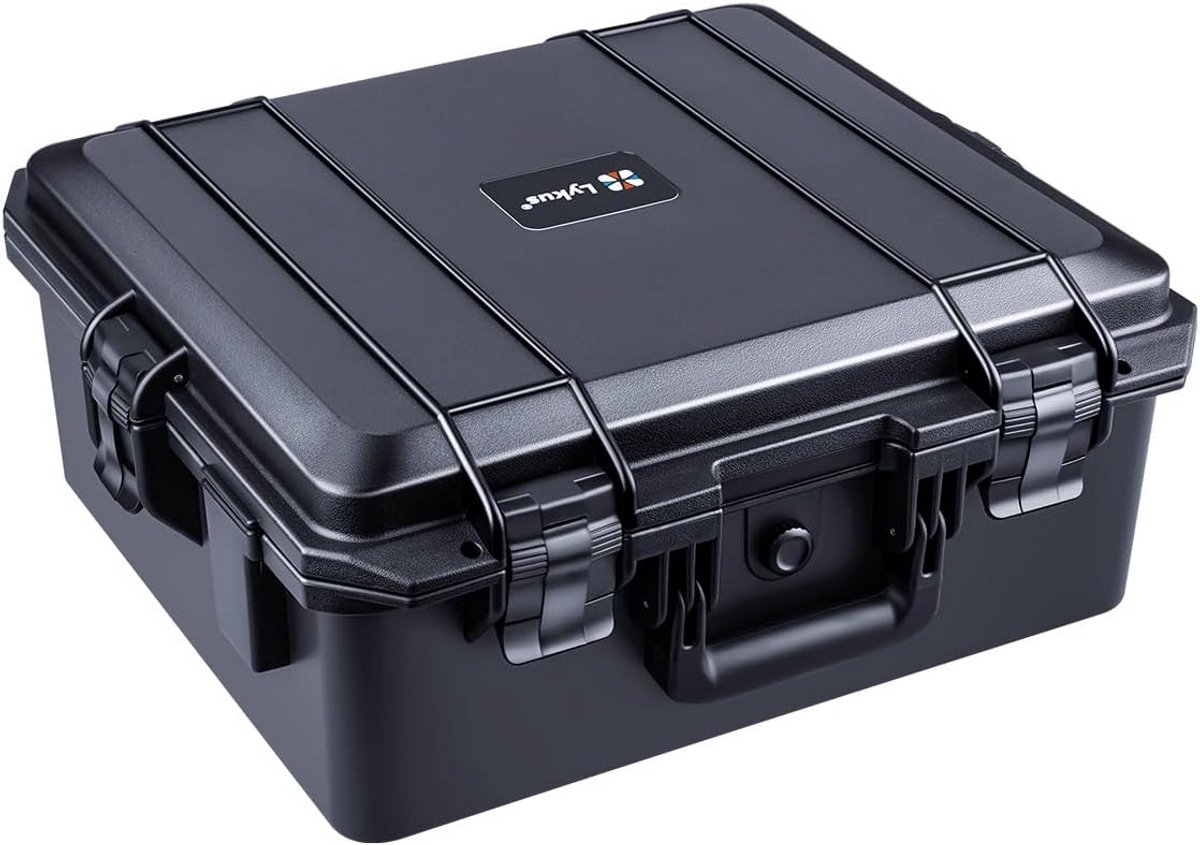 Waterdichte Hardcase Koffer met Schuimrubber voor Camera, Projector en Elektronica